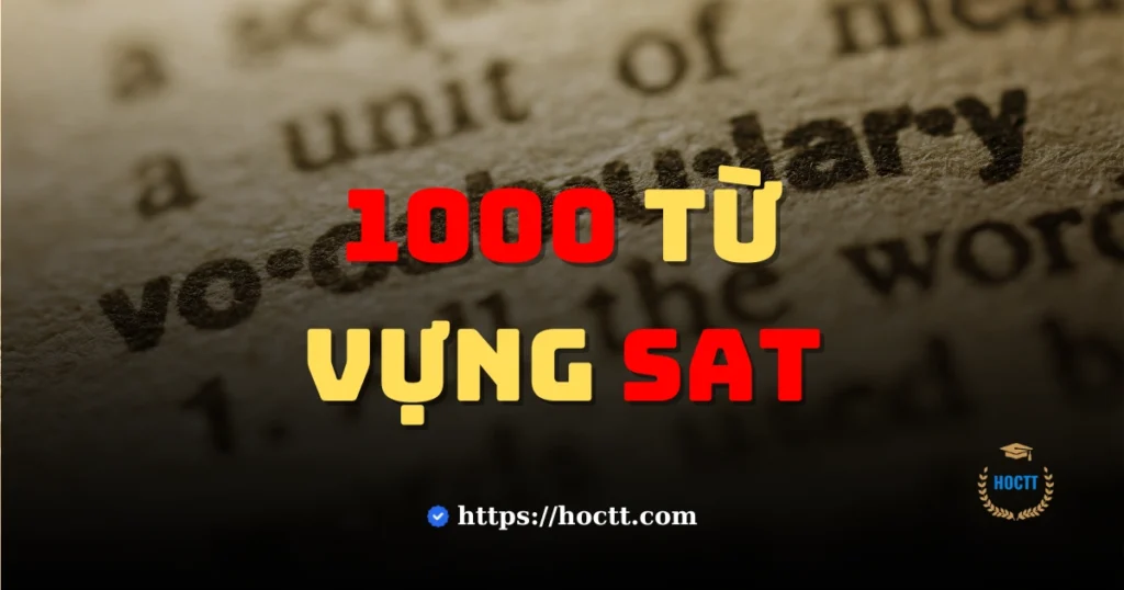 Từ Vựng Sat